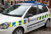 greater manchester police patrol squad car