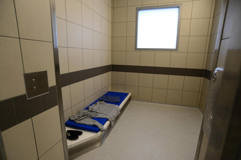 new custody suite at Barnsley Police Station