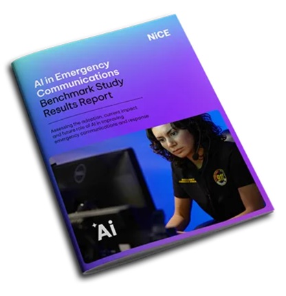 AI in Emergency Communications Benchmark Study image - NiCE