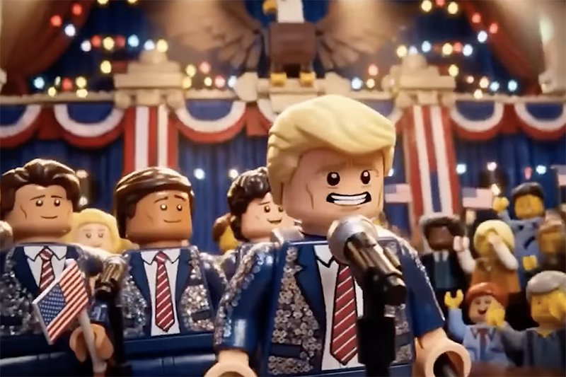 Screenshot from Iran Lego movie