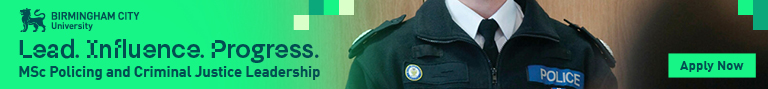 Birmingham City University MSc Policing and Criminal Justice Leadership