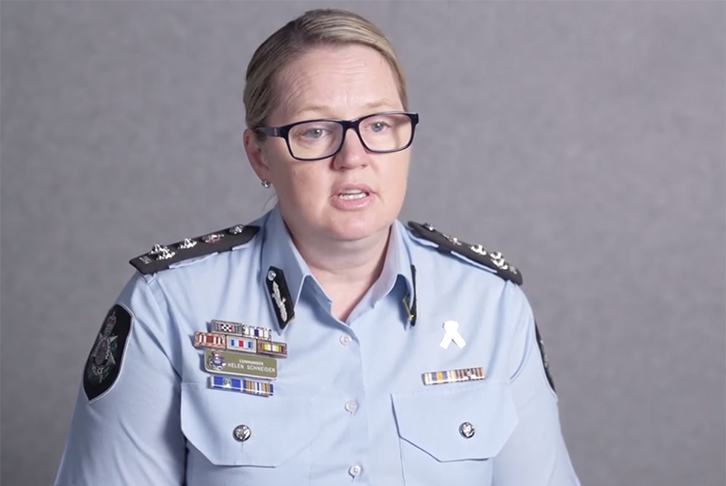 Cdr Helen Schneider, AFP