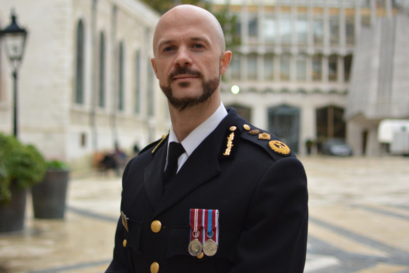 City of London Police Commissioner Pete O'Doherty