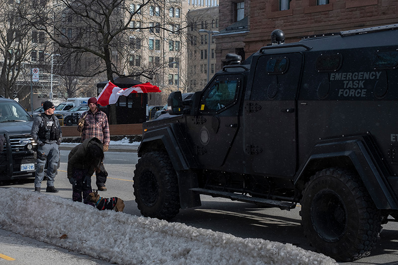 Canadian police are becoming more militarized, and that is 