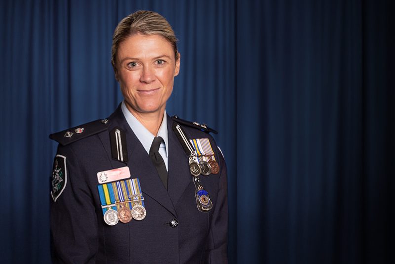 Krissy Barrett AFP Commissioner