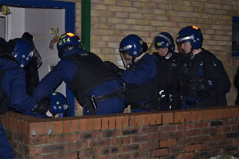 Met Police raid