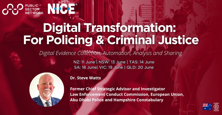 Digital transformation: For policing and criminal justice