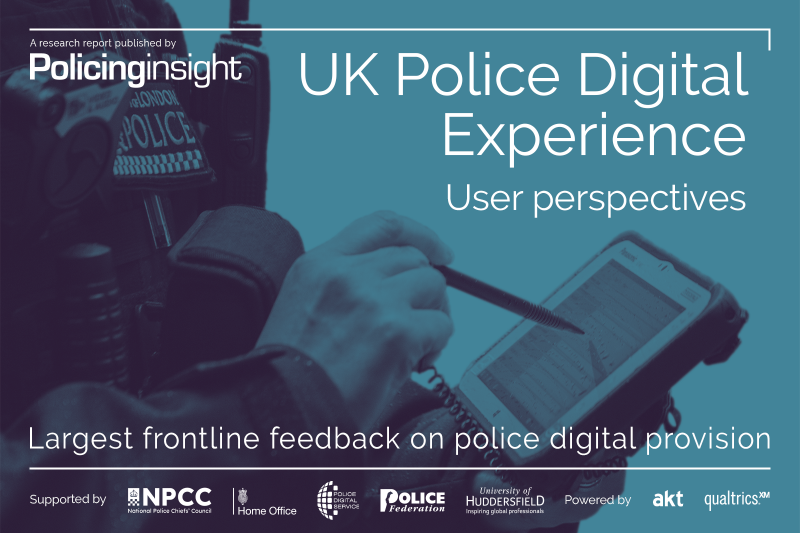 Police Digital Experience Report: User perspectives - Policing Insight