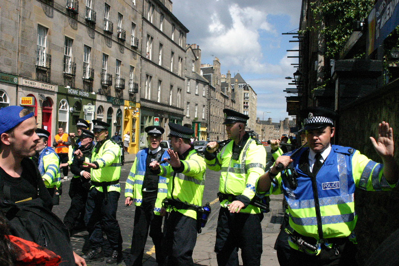 Policing the G8