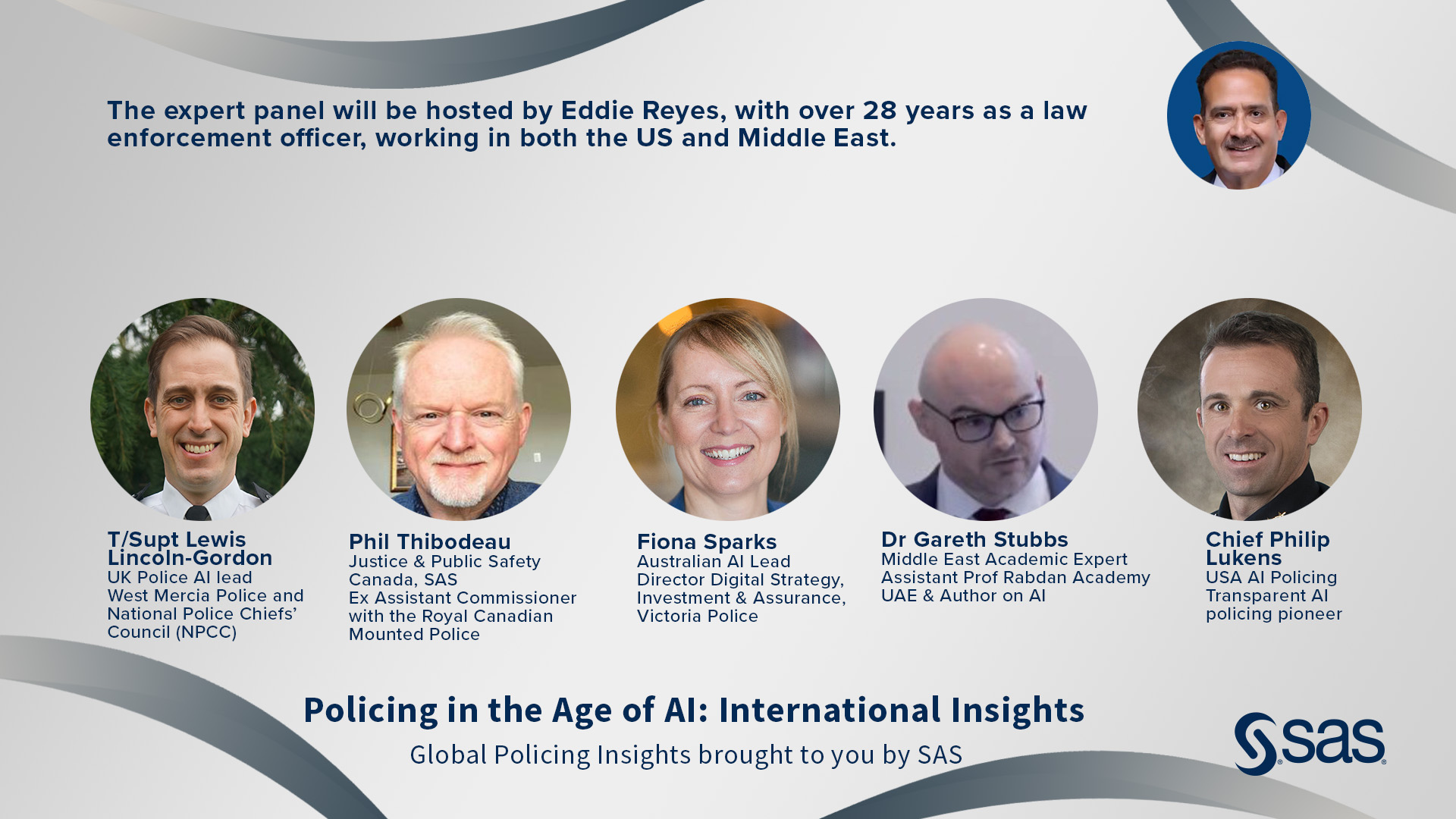 Panel at SAS Policing in the Age of AI: International Insights webinar