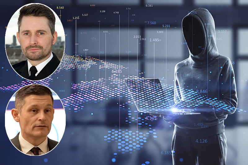 Hacker global fraud with TDCC Nik Adams and TDCS Jamie Daniel inset