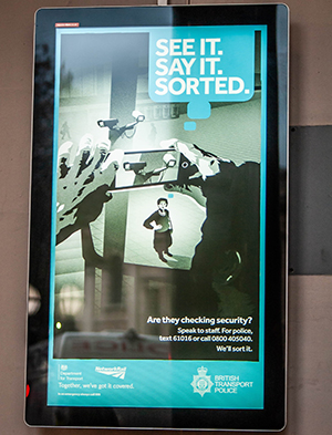 See it Say it Sorted Poster