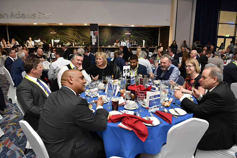 BAPCO 2019 visitors networking at the Annual Dinner