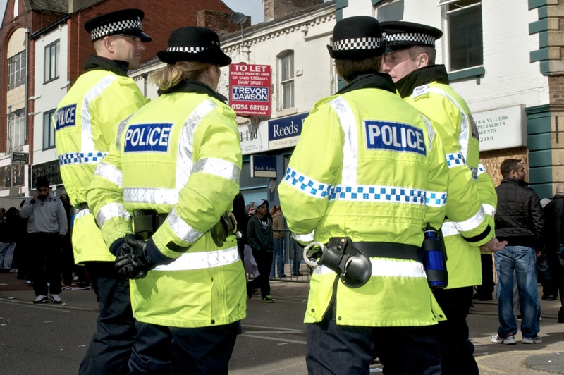 Lancashire police officers