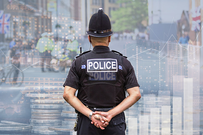A fair share? Police force funding and precept levels in England and Wales for 2023/4