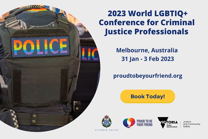 2023 World LGBTIQ+ Conference for Criminal Justice Professionals