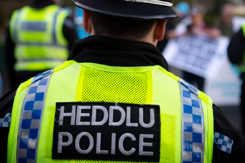 Welsh police officer