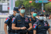 Taipei, Taiwan 10th Oct, 2020 A swat team provide security during the National Day of the Republic of China (ROC)