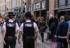 Police officers patrolling in London